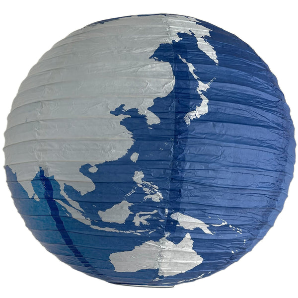 16" World Earth Globe Paper Lantern