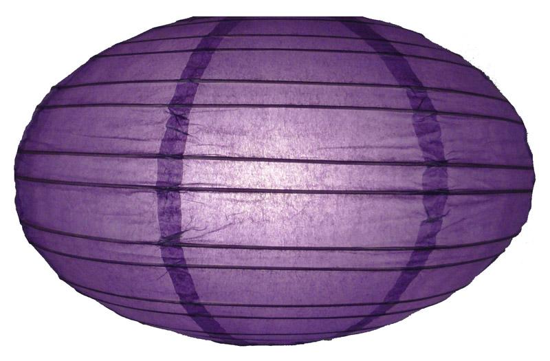 16" Dark Purple Saturn Paper Lantern - AsianImportStore.com - B2B Wholesale Lighting and Decor
