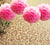 BLOWOUT (100 PACK) EZ-Fluff 16" Pink Passion Tissue Paper Pom Poms Flowers Balls, Decorations