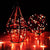 7.5 FT | 20 LED Battery Operated Red Fairy String Lights With Silver Wire - AsianImportStore.com - B2B Wholesale Lighting and Decor