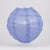 20" Serenity Blue Round Paper Lantern, Crisscross Ribbing, Hanging Decoration - AsianImportStore.com - B2B Wholesale Lighting and Decor