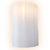 White Cylinder Unique Shaped Shimmering Nylon Lantern, 20-inch x 30-inch