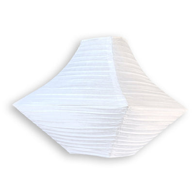 20" White Pagoda Unique Shaped Paper Lantern