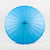 20" Turquoise Paper Parasol Umbrella for Weddings and Parties - Great for Kids - AsianImportStore.com - B2B Wholesale Lighting and Decor