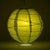 10" Chartreuse Yellow Green Round Paper Lantern, Crisscross Ribbing, Chinese Hanging Wedding & Party Decoration - AsianImportStore.com - B2B Wholesale Lighting and Decor