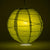 24" Chartreuse Yellow Green Round Paper Lantern, Crisscross Ribbing, Hanging - AsianImportStore.com - B2B Wholesale Lighting and Decor