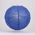 16" Dark Blue Round Paper Lantern, Crisscross Ribbing, Chinese Hanging Wedding & Party Decoration - AsianImportStore.com - B2B Wholesale Lighting and Decor