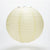 24" Ivory Round Paper Lantern, Even Ribbing, Chinese Hanging Wedding & Party Decoration - AsianImportStore.com - B2B Wholesale Lighting and Decor