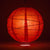 20" Red Round Paper Lantern, Crisscross Ribbing, Chinese Hanging Wedding & Party Decoration - AsianImportStore.com - B2B Wholesale Lighting and Decor