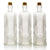 3 Pack | 6.5" Aria Clear Vintage Glass Bottle with Cork - DIY Wedding Flower Bud Vases - AsianImportStore.com - B2B Wholesale Lighting and Decor