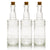 3 Pack | 6.6" Calista Clear Vintage Glass Bottle with Cork - DIY Wedding Flower Bud Vases - AsianImportStore.com - B2B Wholesale Lighting and Decor