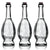 3 Pack | 6.5" Vera Clear Vintage Glass Bottle with Cork - DIY Wedding Flower & Bud Vases - AsianImportStore.com - B2B Wholesale Lighting and Decor