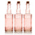 3 Pack | 6.6" Calista Pink Vintage Glass Bottle with Cork - DIY Wedding Flower Bud Vases - AsianImportStore.com - B2B Wholesale Lighting & Decor since 2002