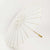 Elegant 32 Inch White Parasol Umbrella, Premium Nylon for Weddings, Festivals or any occasion