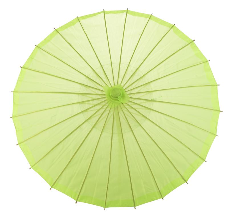 32" Neon Green Parasol Umbrella, Premium Nylon - AsianImportStore.com - B2B Wholesale Lighting & Decor since 2002