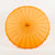 32" Orange Parasol Umbrella, Premium Nylon with Elegant Handle