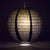 4" Black Round Paper Lantern, Even Ribbing, Hanging Decoration (10 PACK) - AsianImportStore.com - B2B Wholesale Lighting and Decor