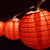10 Socket Red Round Paper Lantern Party String Lights (4" Lanterns, Expandable) - AsianImportStore.com - B2B Wholesale Lighting & Decor since 2002