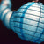 10 Socket Turquoise Round Paper Lantern Party String Lights (4" Lanterns, Expandable) - AsianImportStore.com - B2B Wholesale Lighting & Decor since 2002