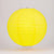 4" Yellow Round Paper Lantern, Even Ribbing, Hanging Decoration (10 PACK) - AsianImportStore.com - B2B Wholesale Lighting and Decor