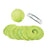 4" Light Lime Green Round Paper Lantern, Even Ribbing, Hanging Decoration (10 PACK) - AsianImportStore.com - B2B Wholesale Lighting and Decor