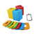 4 Inch Multi-Color Hako Box Unique Shaped Paper Lantern (10-PACK) - AsianImportStore.com - B2B Wholesale Lighting and Decor