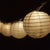 10 Socket Beige Round Paper Lantern Party String Lights (4" Lanterns, Expandable) - AsianImportStore.com - B2B Wholesale Lighting & Decor since 2002