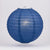 10" Navy Blue Round Paper Lantern, Even Ribbing, Chinese Hanging Wedding & Party Decoration - AsianImportStore.com - B2B Wholesale Lighting and Decor