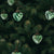 6 Pack | 1.5-Inch Vintage Green Cora Mercury Glass Heart Ornaments Christmas Tree Decoration - AsianImportStore.com - B2B Wholesale Lighting & Décor since 2002.