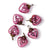 6 Pack | 1.5-Inch Pink Cora Mercury Glass Heart Ornaments Christmas Tree Decoration - AsianImportStore.com - B2B Wholesale Lighting & Décor since 2002.