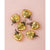 BLOWOUT (60 PACK) 6 Pack | 1.25" Gold Deidra Mercury Glass Lined Heart Ornaments Christmas Tree Decoration