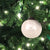 6 Pack | 3-Inch Pearl White Nola Mercury Glass Waved Ball Ornament Christmas Decoration - AsianImportStore.com - B2B Wholesale Lighting & Décor since 2002.