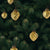 6 Pack | 1.5" Gold Viola Mercury Glass Heart Ornaments Christmas Tree Decoration - AsianImportStore.com - B2B Wholesale Lighting & Décor since 2002.