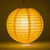 6" Papaya Round Paper Lantern, Even Ribbing, Hanging Decoration - AsianImportStore.com - B2B Wholesale Lighting and Decor