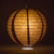 6" Brown Round Paper Lantern, Even Ribbing, Chinese Hanging Wedding & Party Decoration - AsianImportStore.com - B2B Wholesale Lighting and Decor