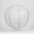 6" Gray / Grey Round Paper Lantern, Even Ribbing, Chinese Hanging Wedding & Party Decoration - AsianImportStore.com - B2B Wholesale Lighting and Decor