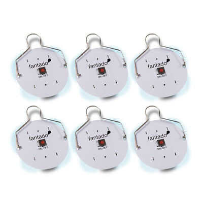 Budget-Friendly LED Disk Lights for Paper Lanterns, Cool White (6-PACK) - AsianImportStore.com - B2B Wholesale Lighting and Decor