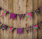 Purple Paper Small Pennant and Flag Banner (20 PACK) - AsianImportStore.com - B2B Wholesale Lighting and Décor