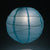 8" Baby Blue Round Paper Lantern, Crisscross Ribbing, Hanging Decoration - AsianImportStore.com - B2B Wholesale Lighting and Decor
