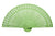 8" Light Lime Green Wood Panel Hand Fan w/ Organza Bag for Weddings - AsianImportStore.com - B2B Wholesale Lighting and Decor