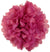 EZ-Fluff 8" Raspberry Tissue Paper Pom Pom Flowers, Hanging Decorations (4 PACK) - AsianImportStore.com - B2B Wholesale Lighting and Decor