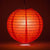 8" Red Round Paper Lantern, Even Ribbing, Chinese Hanging Wedding & Party Decoration - AsianImportStore.com - B2B Wholesale Lighting & Decor since 2002
