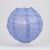 8" Serenity Blue Round Paper Lantern, Crisscross Ribbing, Chinese Hanging Wedding & Party Decoration - AsianImportStore.com - B2B Wholesale Lighting and Decor