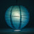 8" Tahiti Teal Round Paper Lantern, Crisscross Ribbing, Chinese Hanging Wedding & Party Decoration - AsianImportStore.com - B2B Wholesale Lighting and Decor