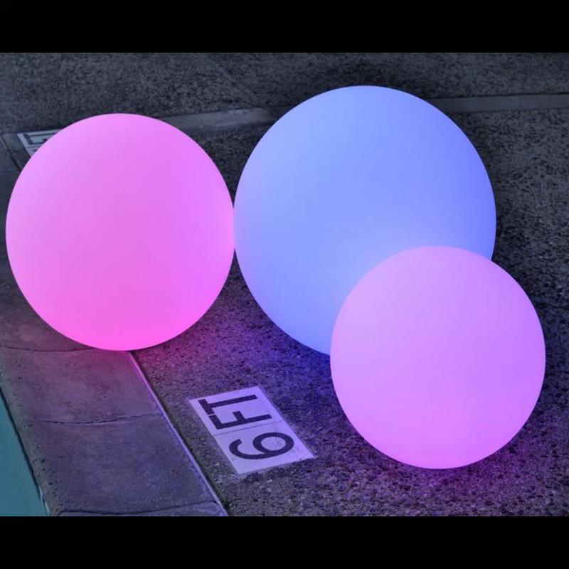  8" Ultra Color Changing Waterproof Floating LED Rainbow Orb Light - AsianImportStore.com - B2B Wholesale Lighting and Decor
