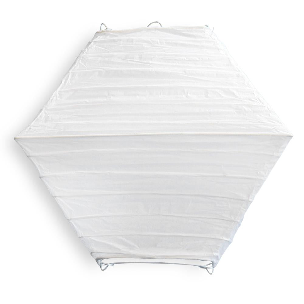 8" White Pagoda II Paper Lantern on Sale Now! | Chinese Lanterns | AsianImportStore.com - B2B Wholesale Lighting & Décor since 2002.