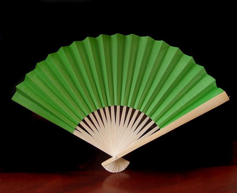 9" Grass Greenery Paper Hand Fans for Weddings (100 PACK) - AsianImportStore.com - B2B Wholesale Lighting and Décor