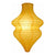 Yellow Beehive Unique Shaped Paper Lantern, 10-inch x 14-inch - AsianImportStore.com - B2B Wholesale Lighting and Decor