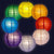 48" Crisscross Ribbing Paper Lanterns (12-Pack) - Custom Colors Available for Pre-Order