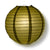 4" Gold Round Paper Lantern, Even Ribbing, Hanging Decoration (10 PACK) - AsianImportStore.com - B2B Wholesale Lighting and Decor